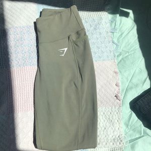 Green Gymshark Leggings